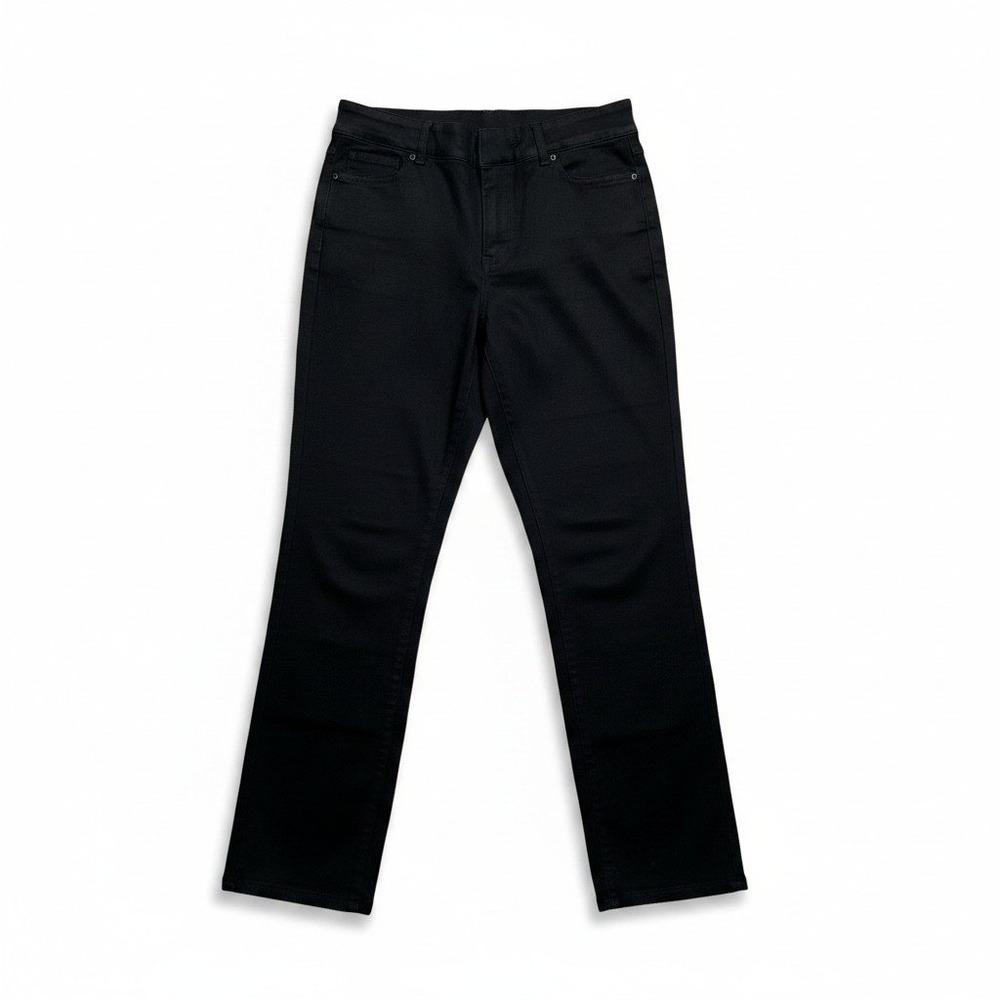 Spanx‎ 2XT Black Womens Tall Pull On Skinny Pants Casual Professional Cozy